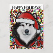 Carte Postale Malamute d'Alaska (Devant)