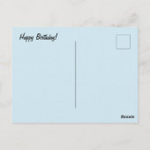 Carte Postale Malamute d'Alaska (Dos)