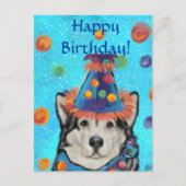 Carte Postale Malamute d'Alaska        (Devant)