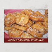 Carte Postale Malassadas azoréen (Devant)