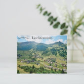 Carte Postale Malbun Liechtenstein (Debout devant)