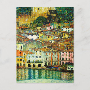 Carte Postale Malcesine sur le lac de Garde (1913), Gustav Klimt