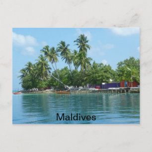 Carte Postale Maldives