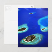 Carte Postale Maldives (Devant / Derrière)