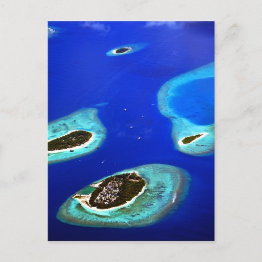 Carte Postale Maldives (Devant)