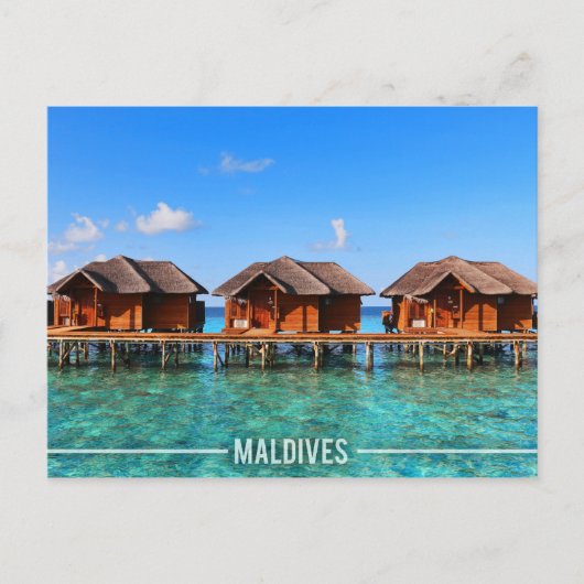 Carte Postale Maldives (Devant)