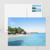 Carte Postale Maldives (Devant / Derrière)