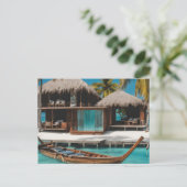 Carte postale Maldives (1) (Debout devant)