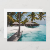 Carte Postale Maldives (6) (Devant / Derrière)