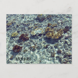 Carte Postale Maldives beach postcard