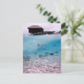 Carte Postale Maldives Salutations Snorkeling Fun Souvenir (Debout devant)