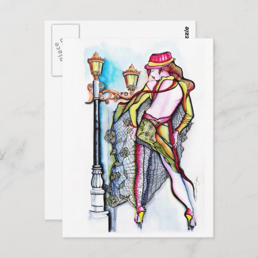 Carte Postale Malena (Devant / Derrière)