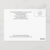 Carte Postale malerunner, Norawas de RaramuriAmigos de Tarahu... (Dos)