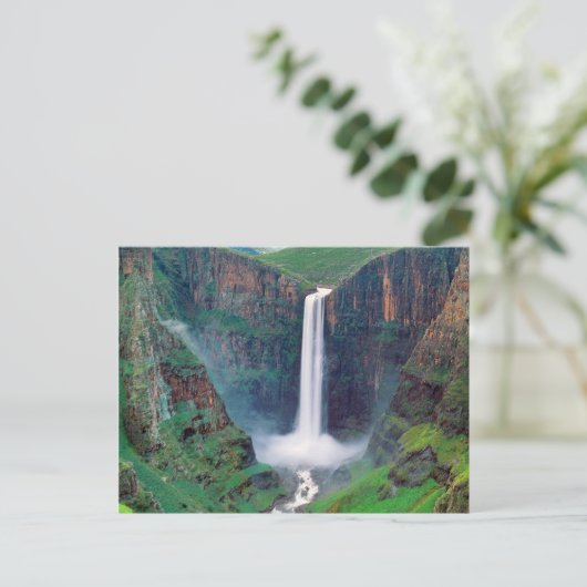 Carte Postale Maletsunyane Falls Lesotho (Debout devant)