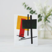 Carte Postale Malevich - Suprematisme 1915 (Debout devant)