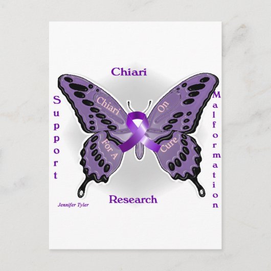 Carte Postale Malformation de Chiari : Chiari ! (Devant)