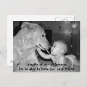 Carte Postale Malgré nos différences, je suis si gl... (Devant / Derrière)