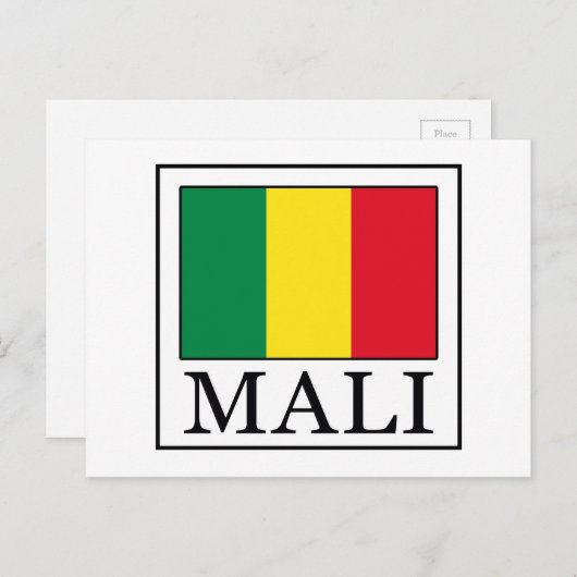 Carte Postale Mali (Devant / Derrière)