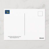 Carte Postale Mali chiwara (Dos)