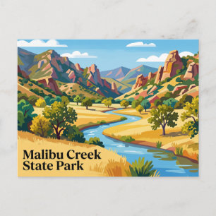 Carte Postale Malibu Creek State Park Californie