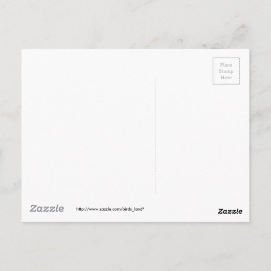 Carte Postale Mallard par Audubon (Dos)