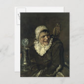 Carte Postale Malle Babbe, 1869 (Devant / Derrière)