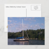 Carte Postale Malletts Bay Clochester Vermont (Devant / Derrière)