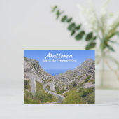 Carte Postale Mallorca Serra de Tramuntana Mountain Road (Debout devant)
