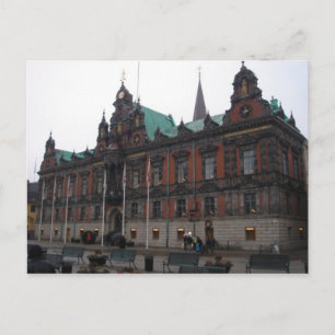 Carte Postale Malmö Suède - Hôtel de ville