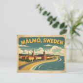 Carte Postale Malmo Suède la Jme côtière moderne (Debout devant)