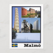Carte Postale Malmö - Suède - Mosaic - (Devant)