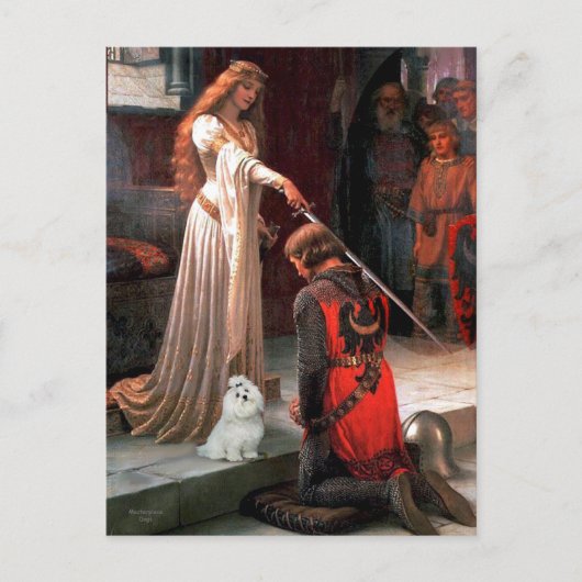 Carte Postale Maltais 6 - L'Accolade (Devant)