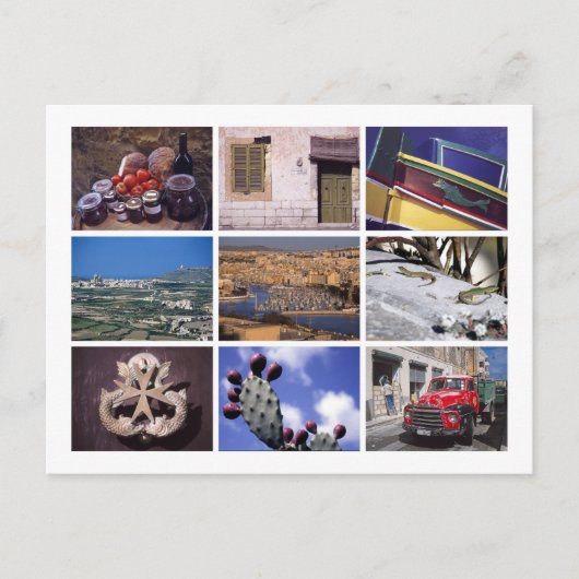 Carte Postale Malte (Devant)