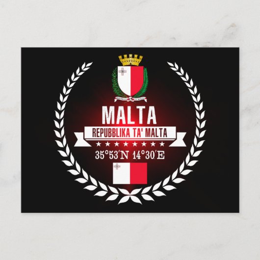 Carte Postale Malte (Devant)
