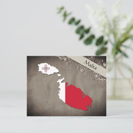 Carte Postale Malte (Debout devant)