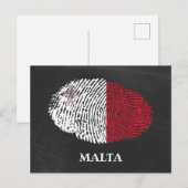 Carte Postale Malte (Devant / Derrière)