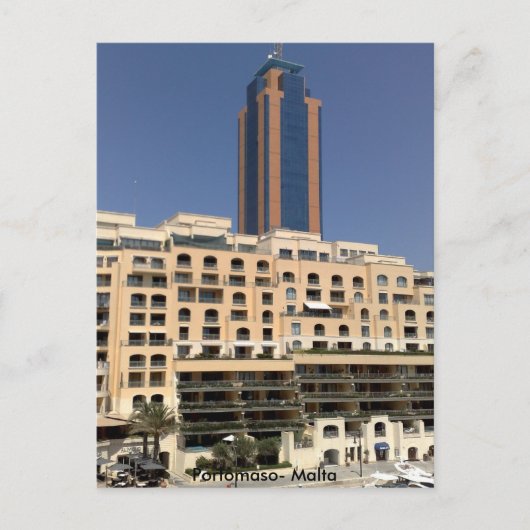 Carte Postale Malte 2008 015, Portomaso- Malte (Devant)