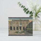 Carte Postale Malte - Bibliothèque, Vintage (Debout devant)