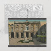 Carte Postale Malte - Bibliothèque, Vintage (Devant / Derrière)