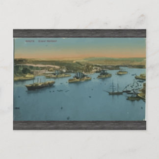 Carte Postale Malte - Grand Port, Vintage