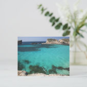 Carte Postale Malte, île de Comino, The Blue Lagoon (Debout devant)