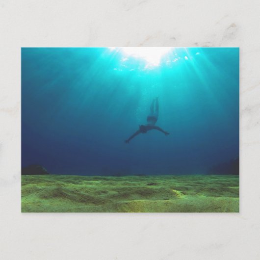 Carte Postale Malte Snorkeling (Devant)