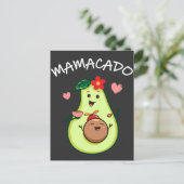 Carte Postale Mama Avocado Cute Mother and Child Relationship (Debout devant)