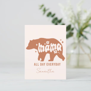 Carte Postale Mama Bear - Toute la journée tous les jours