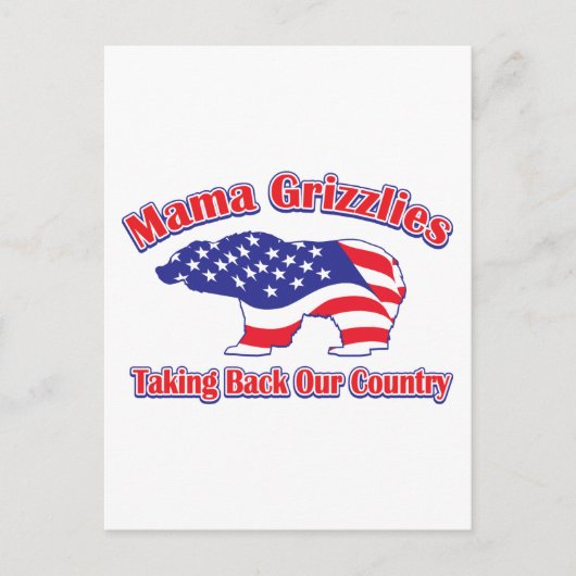 Carte Postale Mama Grizzlies (Devant)