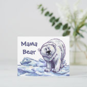 Carte postale Mama Papa Bear (Debout devant)