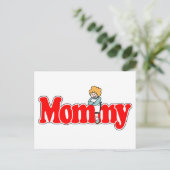 Carte Postale Maman (Debout devant)