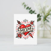CARTE POSTALE MAMAN (Debout devant)