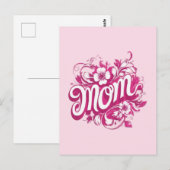 Carte Postale Maman (Devant / Derrière)