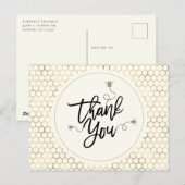 Carte Postale Maman À Être Baby shower Merci (Devant / Derrière)